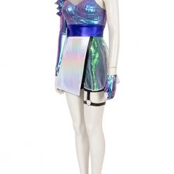 League Of Legends LOL K/DA All Out Ahri Cosplay Costume -Game Costumes Shop COS 013 02 192