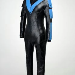 Batman: Arkham City Nightwing Cosplay Costume 7 Batman: Arkham City Nightwing Cosplay Costume -Game Costumes Shop COS 013 02 2