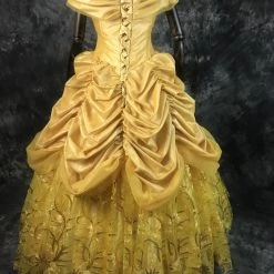 Beauty And The Beast Princess Belle Dress Cosplay Costume - I -Game Costumes Shop COS 013 03 113