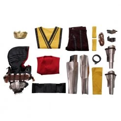 Mortal Kombat 11 Hanzo Hasashi Scorpion Cosplay Costume -Game Costumes Shop COS 013 04 90
