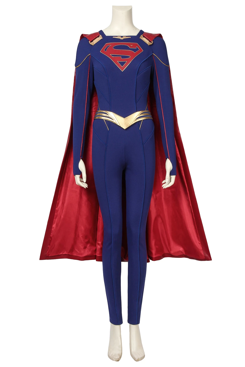 Supergirl Season 5 Kara Zor -El Superhero Cosplay Costume 3 Supergirl Season 5 Kara Zor -El Superhero Cosplay Costume