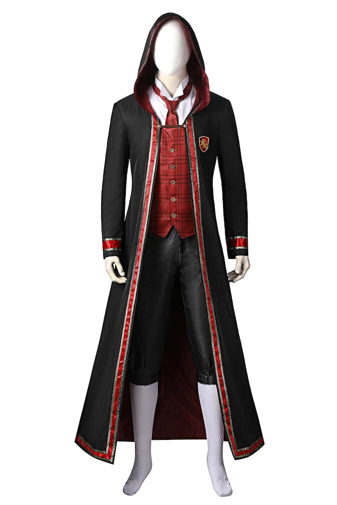 Hogwarts Legacy Gryffindor Uniform Cosplay Costume 3 Hogwarts Legacy Gryffindor Uniform Cosplay Costume