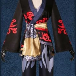 Final Fantasy XIV: A Realm Reborn Lord's Yukata (Blackflame) Cosplay Costume