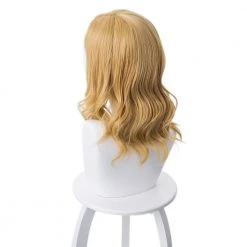 Gold 45cm Captain Marvel Carol Danvers Cosplay Wig -Game Costumes Shop COS 014 03 110