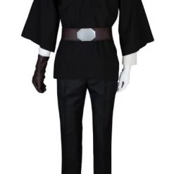 Star Wars: The Last Jedi Luke Skywalker Black Suit Cosplay Costume 11 Star Wars: The Last Jedi Luke Skywalker Black Suit Cosplay Costume -Game Costumes Shop COS 014 04 74