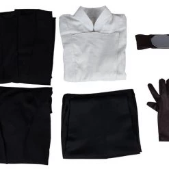 Star Wars: The Last Jedi Luke Skywalker Black Suit Cosplay Costume 13 Star Wars: The Last Jedi Luke Skywalker Black Suit Cosplay Costume -Game Costumes Shop COS 014 06 30