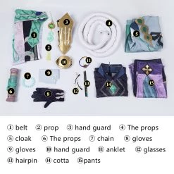 Genshin Impact Baizhu Cosplay Costume -Game Costumes Shop COS 014 08 18