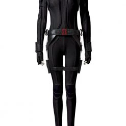 2020 Movie Black Widow Natasha Romanoff Black Jumpsuit Cosplay Costume