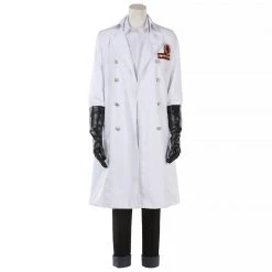 Disney: Twisted-Wonderland Scarabia Kalim White Suit Cosplay Costume