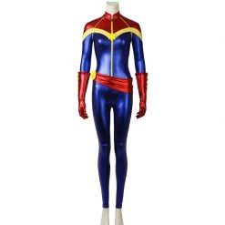 Ms. Marvel Captain Marvel Carol Danvers Cosplay Costume