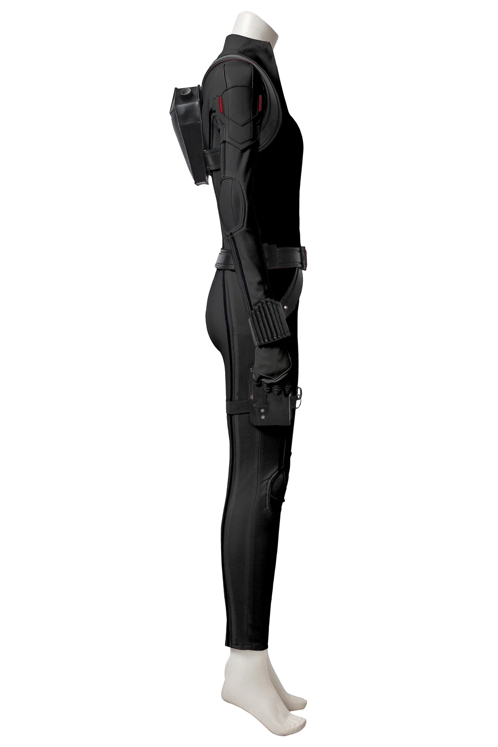 2020 Movie Black Widow Natasha Romanoff Black Jumpsuit Cosplay Costume 5 2020 Movie Black Widow Natasha Romanoff Black Jumpsuit Cosplay Costume - Image 3