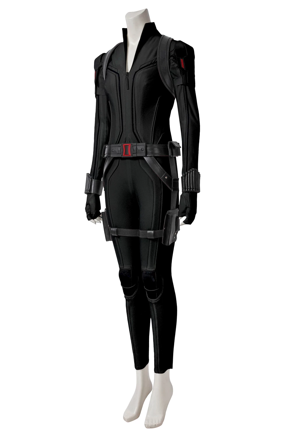 2020 Movie Black Widow Natasha Romanoff Black Jumpsuit Cosplay Costume 6 2020 Movie Black Widow Natasha Romanoff Black Jumpsuit Cosplay Costume - Image 4