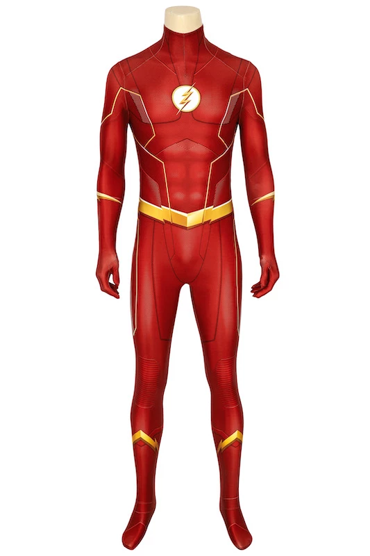 The Flash Season 6 Barry Allen Jumpsuit Cosplay Costume 6 The Flash Season 6 Barry Allen Jumpsuit Cosplay Costume - Image 4