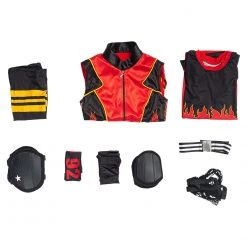 Birds Of Prey Harley Quinn Jumpsuit Cosplay Costume 11 Birds Of Prey Harley Quinn Jumpsuit Cosplay Costume -Game Costumes Shop COS 015 04 101