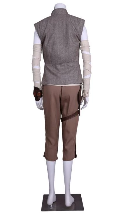 Star Wars: The Last Jedi Rey Cosplay CostumeWith Cape 7 Star Wars: The Last Jedi Rey Cosplay CostumeWith Cape - Image 5