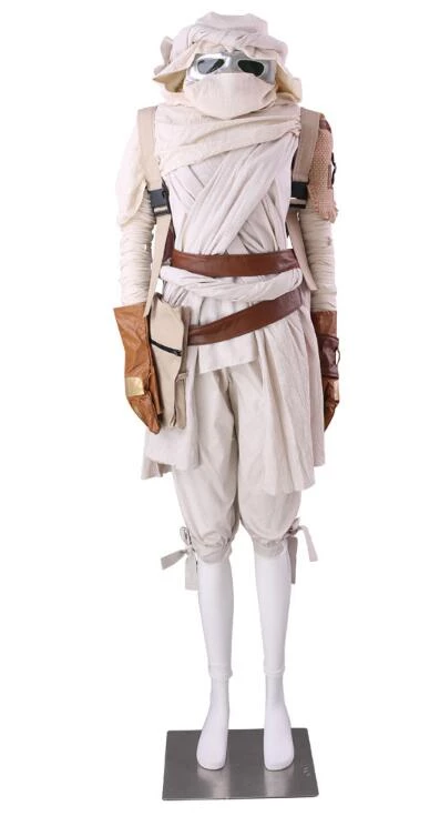 Star Wars: The Force Awakens Rey Mummy Suit Cosplay Costume 3 Star Wars: The Force Awakens Rey Mummy Suit Cosplay Costume