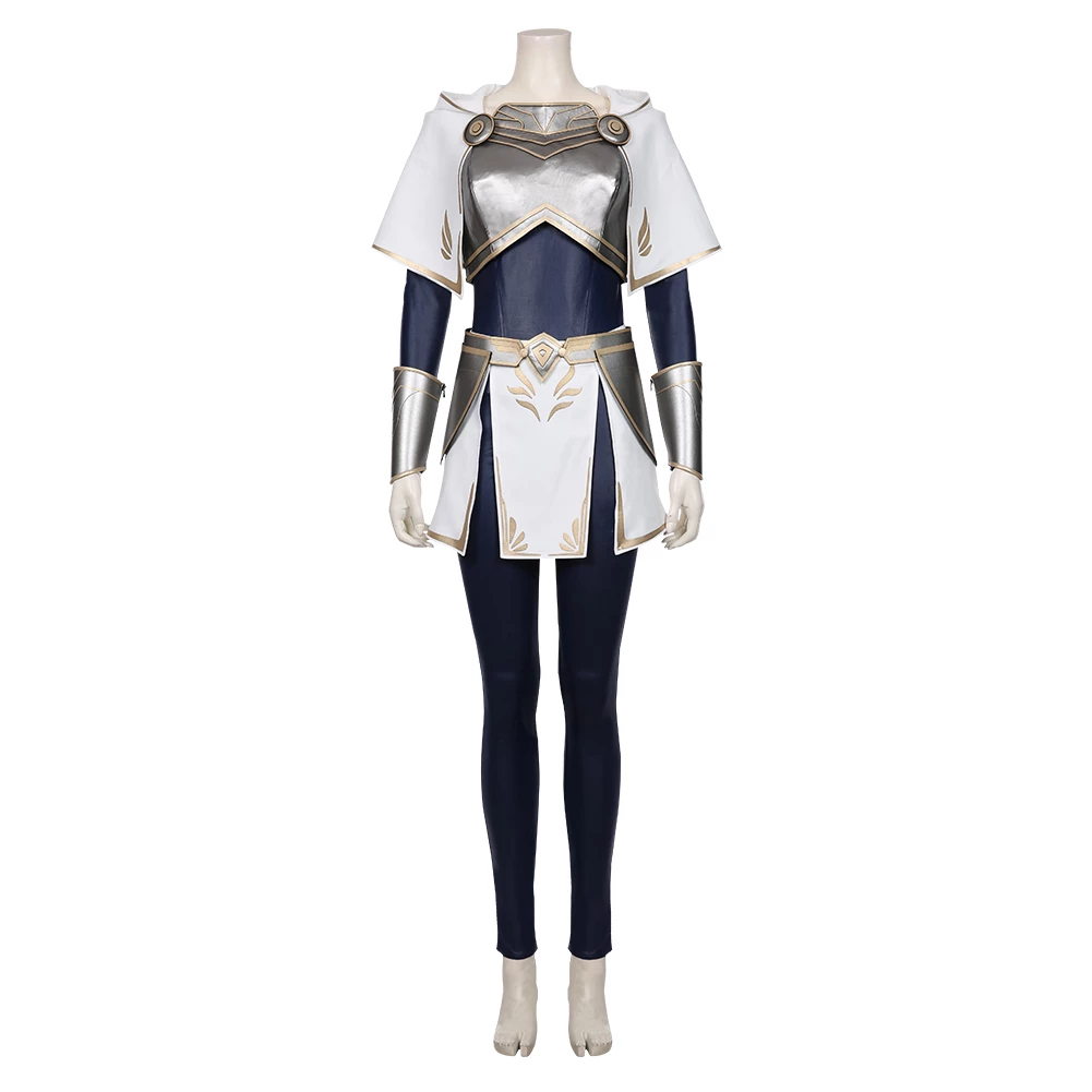 League Of Legends LOL Luxanna Crownguard Cosplay Costume 4 League Of Legends LOL Luxanna Crownguard Cosplay Costume - Image 2