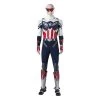 The Falcon And The Winter Soldier Sam Wilson Captain America Cosplay Costume Leather Version -Game Costumes Shop COS 016 01 236