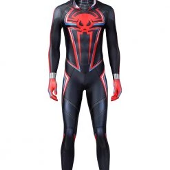 2021 Marvel's Spider-Man: Miles Morales PS5 2099 Suit Zentai Jumpsuit Cosplay Costume