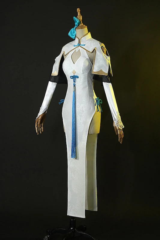 Genshin Impact Jean Cheongsam Cosplay Costume 5 Genshin Impact Jean Cheongsam Cosplay Costume - Image 3
