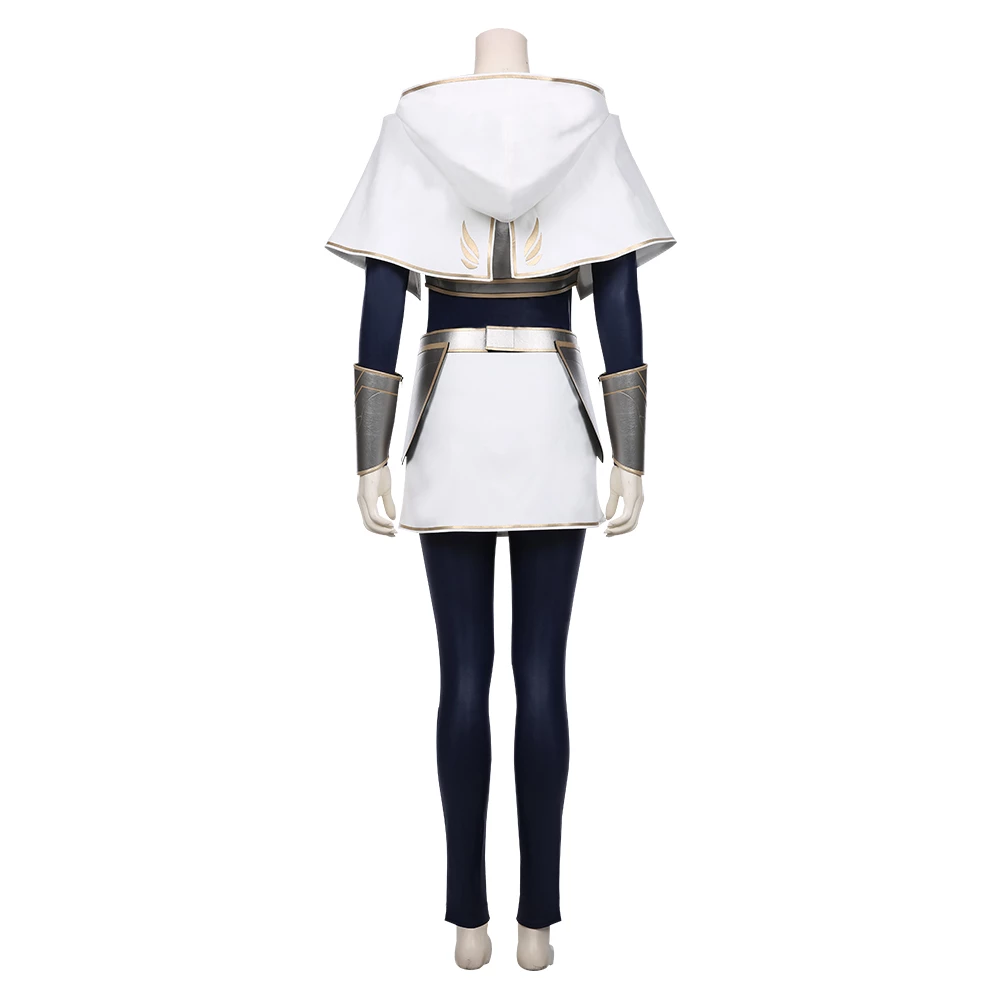 League Of Legends LOL Luxanna Crownguard Cosplay Costume 6 League Of Legends LOL Luxanna Crownguard Cosplay Costume - Image 4