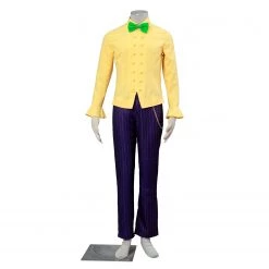 Batman: Arkham City The Joker Cosplay Costume (Green Bowtie) -Game Costumes Shop COS 016 05 17