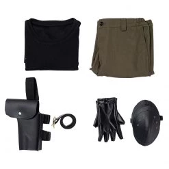 Resident Evil 3 Remake Carlos Oliveira Cosplay Costume Version 2 -Game Costumes Shop COS 016 05 60