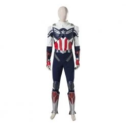 The Falcon And The Winter Soldier Sam Wilson Captain America Cosplay Costume Leather Version 16 The Falcon And The Winter Soldier Sam Wilson Captain America Cosplay Costume Leather Version -Game Costumes Shop COS 016 05 74
