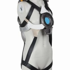 Overwatch Tracer Lena Oxton Yellow Version Cosplay Costume -Game Costumes Shop COS 016 07 7