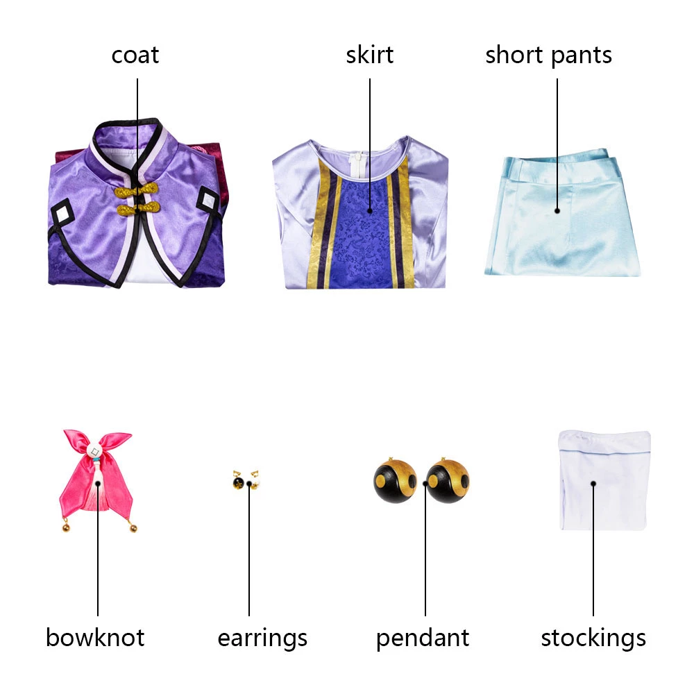 Genshin Impact Qiqi Cosplay Costume 14 Genshin Impact Qiqi Cosplay Costume - Image 12