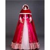 Deluxe Beauty And The Beast Belle Dress Cosplay Costume With Cape