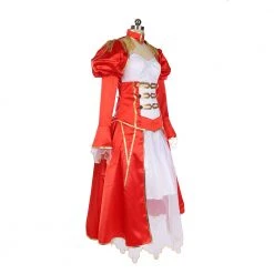 Fate/Extra Red Saber Nero Cosplay Costume 11 Fate/Extra Red Saber Nero Cosplay Costume -Game Costumes Shop COS 017 03 59