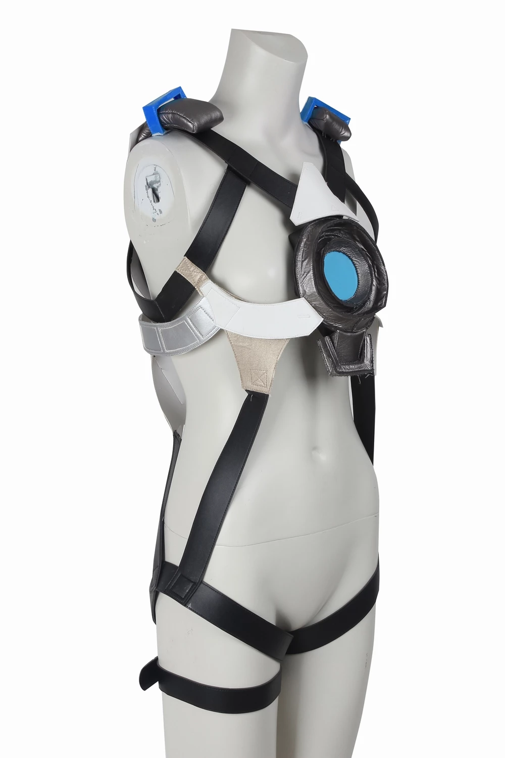 Overwatch Tracer Lena Oxton Blue Version Cosplay Costume 12 Overwatch Tracer Lena Oxton Blue Version Cosplay Costume - Image 10