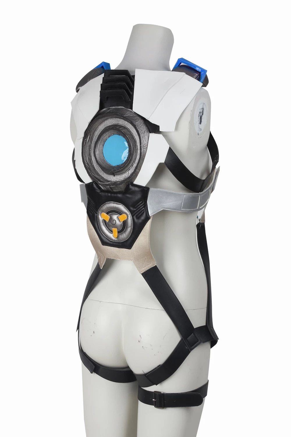 Overwatch Tracer Lena Oxton Blue Version Cosplay Costume 13 Overwatch Tracer Lena Oxton Blue Version Cosplay Costume - Image 11