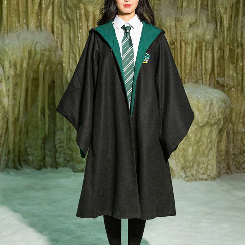 Harry Potter Hermione Granger Slytherin Cosplay Costume 4 Harry Potter Hermione Granger Slytherin Cosplay Costume - Image 2