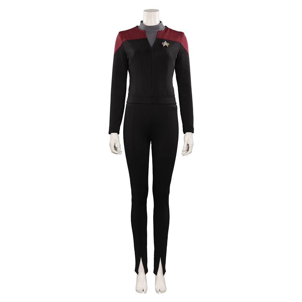 Star Trek Kathryn Janeway Cosplay Costume 4 Star Trek Kathryn Janeway Cosplay Costume - Image 2