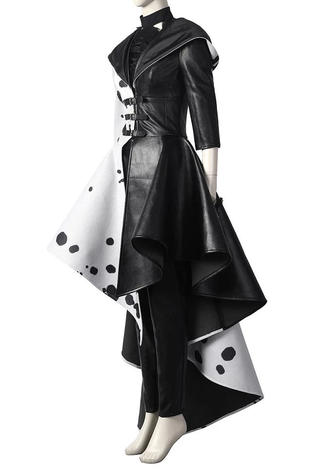 Cruella Cruella De Vil Suit Cosplay Costume 5 Cruella Cruella De Vil Suit Cosplay Costume - Image 3