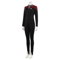 Star Trek Kathryn Janeway Cosplay Costume 11 Star Trek Kathryn Janeway Cosplay Costume -Game Costumes Shop COS 018 02 221