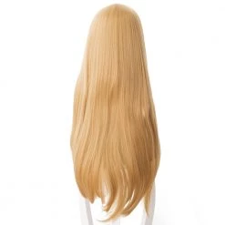 Gold 80cm League Of Legends LOL K/DA Ahri Cosplay Wig -Game Costumes Shop COS 018 03 95