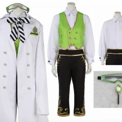 Disney: Twisted-Wonderland Diasomnia Lilia Vanrouge White Suit Cosplay -Game Costumes Shop COS 018 04 102