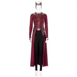 Deluxe Doctor Strange In The Multiverse Of Madness Wanda Maximoff Scarlet Witch Cosplay Costume -Game Costumes Shop COS 018 05 69