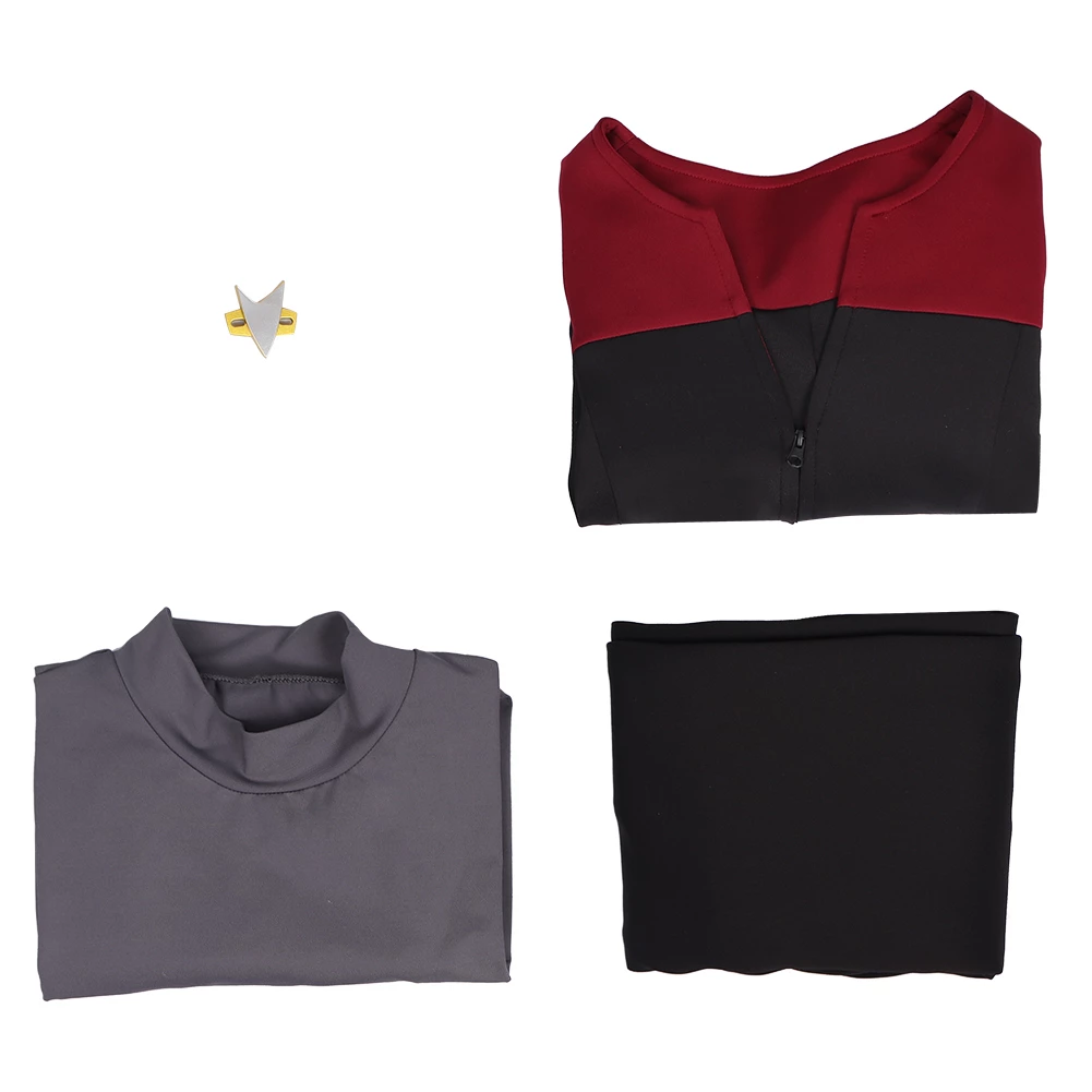 Star Trek Kathryn Janeway Cosplay Costume 9 Star Trek Kathryn Janeway Cosplay Costume - Image 7