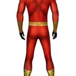 Captain Marvel Shazam Jumpsuit Cosplay Costume -Game Costumes Shop COS 018 07 16