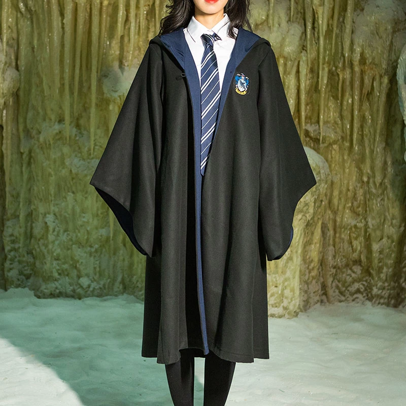 Harry Potter Hermione Granger Ravenclaw Cosplay Costume 4 Harry Potter Hermione Granger Ravenclaw Cosplay Costume - Image 2