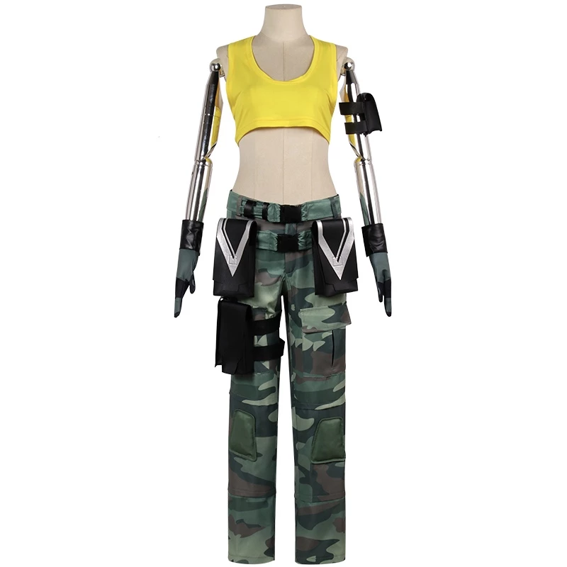 The King Of Fighters XV Leona Heidern Cosplay Costume 3 The King Of Fighters XV Leona Heidern Cosplay Costume