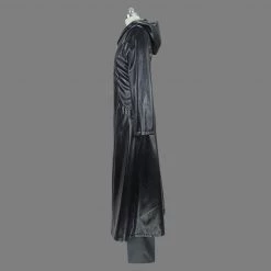 Kingdom Hearts II Roxas Organization XIII Leather Suit Cosplay Costume -Game Costumes Shop COS 019 02 139