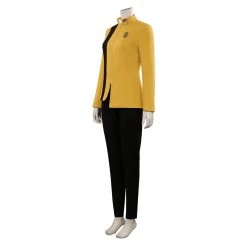 Star Trek: Discovery Yellow Uniform Cosplay Costume 9 Star Trek: Discovery Yellow Uniform Cosplay Costume -Game Costumes Shop COS 019 02 218