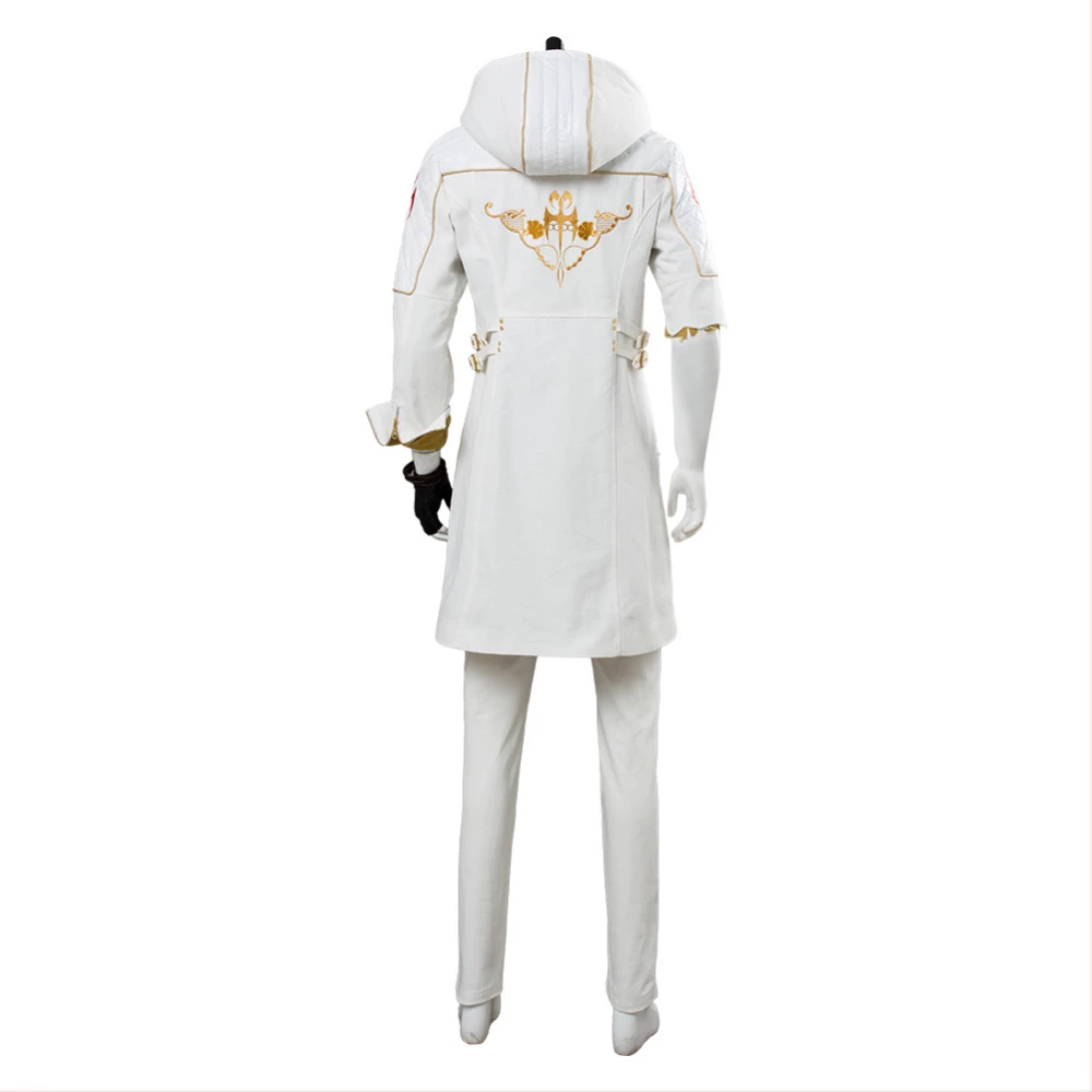 Devil May Cry 5 Nero White Suit Cosplay Costume 6 Devil May Cry 5 Nero White Suit Cosplay Costume - Image 4