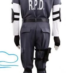 Resident Evil 4 Leon Scott Kennedy RPD Uniform Cosplay Costume -Game Costumes Shop COS 019 03 60
