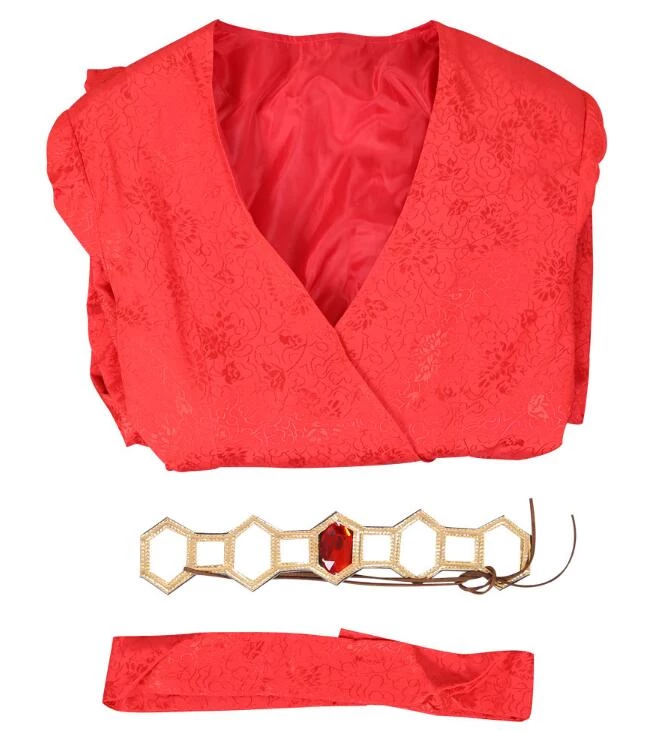 Game Of Thrones Melisandre The Red Woman Red Dress Cosplay Costume 6 Game Of Thrones Melisandre The Red Woman Red Dress Cosplay Costume - Image 4